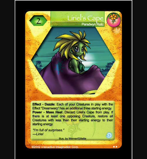 Liriels Cape - Foil